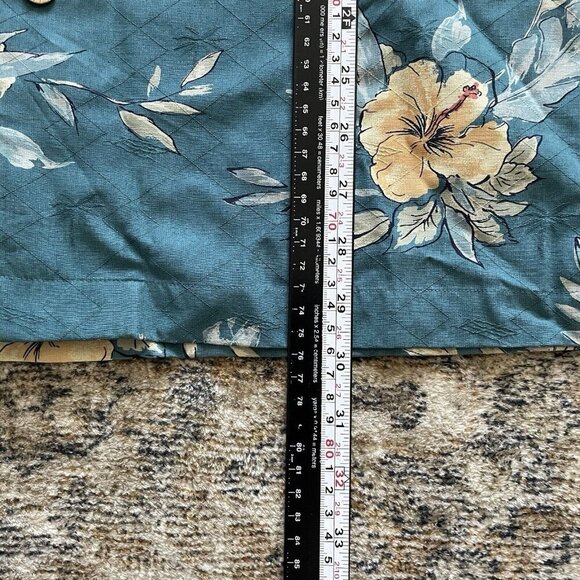 Paradise Blue Silk Hawaiian Button Up Shirt Mens Sz XL Multicolor Tropical Beach - Picture 8 of 10